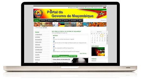 Clique para aceder ao Portal Oficial do Governo de Moçambique